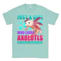 Seafoam just a girl who loves axolotls Classic Tee - Jasminsmagicworld