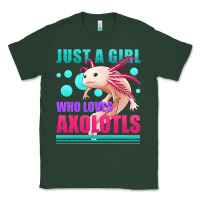 Sports Green just a girl who loves axolotls Classic Tee - Jasminsmagicworld