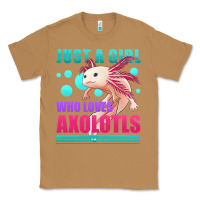 Toasted Coconut just a girl who loves axolotls Classic Tee - Jasminsmagicworld
