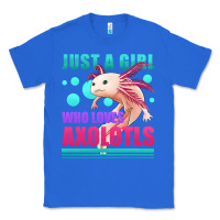 True Royal just a girl who loves axolotls Classic Tee - Jasminsmagicworld
