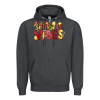 Smoke softball vibes Zipper Hoodie - MaliasSmallBusiness