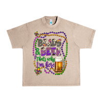Beads & Beer That's Why I'm Here Urban Heavy Tee | Teevron