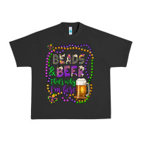 Pigment Black beads & beer that's why i'm here Urban Heavy Tee - Artiststas