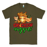 Army Green chicken nuggets Classic Tee - AdoDesignShop