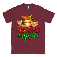 Burgundy chicken nuggets Classic Tee - AdoDesignShop