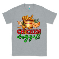 Heather Grey chicken nuggets Classic Tee - AdoDesignShop
