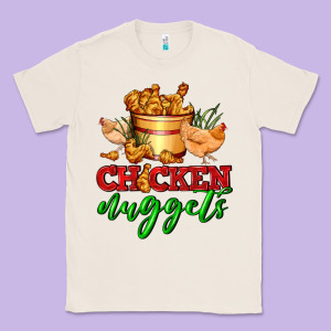 Chicken Nuggets Classic Tee Designed By Adodesignshop