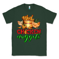 Sports Green chicken nuggets Classic Tee - AdoDesignShop
