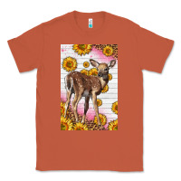 Copper Western Cute Baby Deer Fawn Classic Tee - LillyAllenDesigns