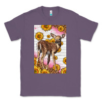 Lavender Western Cute Baby Deer Fawn Classic Tee - LillyAllenDesigns