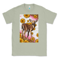 Matcha Western Cute Baby Deer Fawn Classic Tee - LillyAllenDesigns
