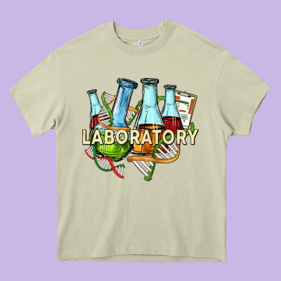 Laboratory Heavy Core Tee Designed By Texasbilliewilder