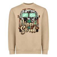Mushroom hippie soul caravan Heavyweight Sweatshirt - BarkalooDesign
