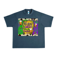 Midnight Navy beads & beer that's why i'm here Urban Heavy Tee - Artiststas