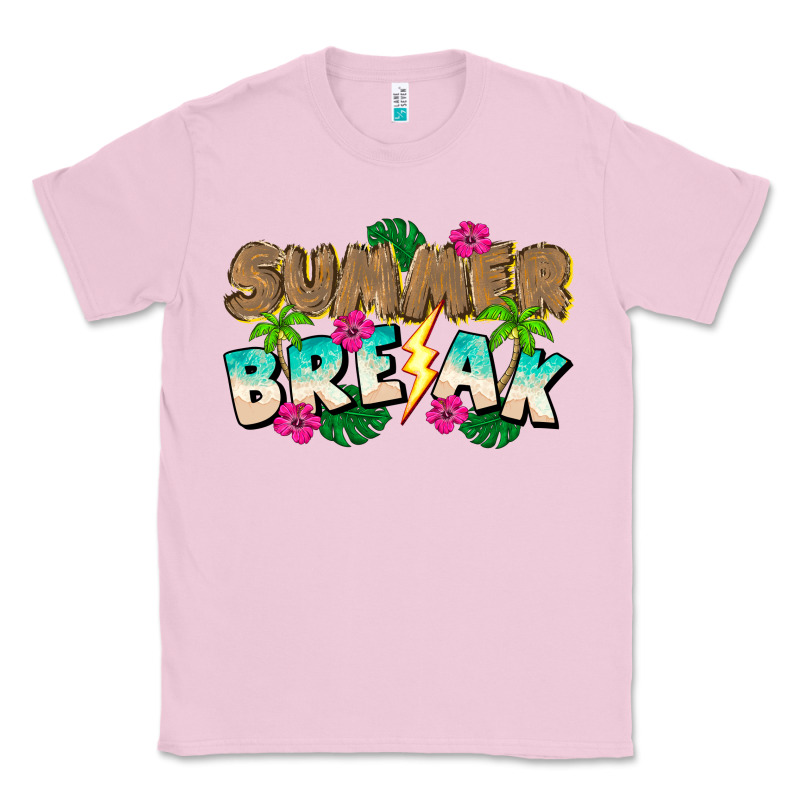 Summer Break Classic Tee by CowhideDigitalArt | Teevron