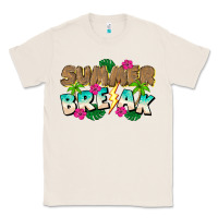 Natural Summer Break Classic Tee - CowhideDigitalArt
