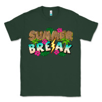 Sports Green Summer Break Classic Tee - CowhideDigitalArt