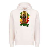 Pale Pink i am black history Premium Hoodie - NancyCooperArtShop