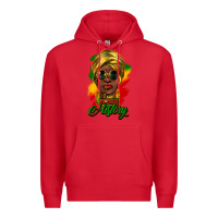 Red i am black history Premium Hoodie - NancyCooperArtShop