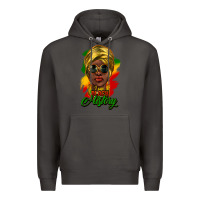 Smoke i am black history Premium Hoodie - NancyCooperArtShop