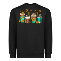 Black sloth coffee cups Heavyweight Sweatshirt - Jasminsmagicworld