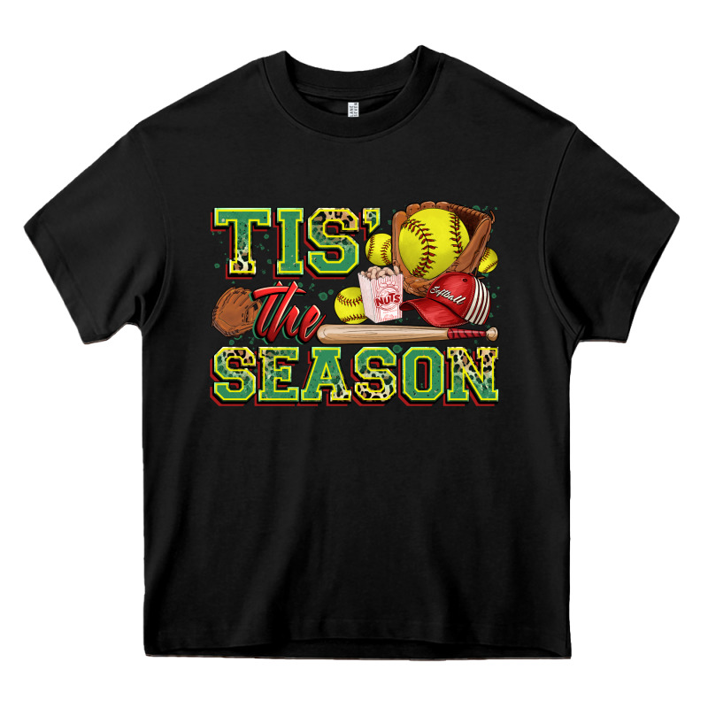 Tis' The Season Softball Heavy Core Tee by Zillion Design Studio | Teevron
