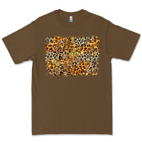 Cacao leopard background Premium Tee - Zillion Design Studio