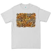 Dove Grey leopard background Premium Tee - Zillion Design Studio