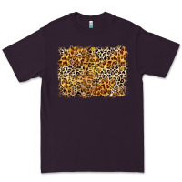 Plum leopard background Premium Tee - Zillion Design Studio