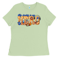 Matcha my daddy is my hero dispatcher Ladies Tee - texasbilliewilder