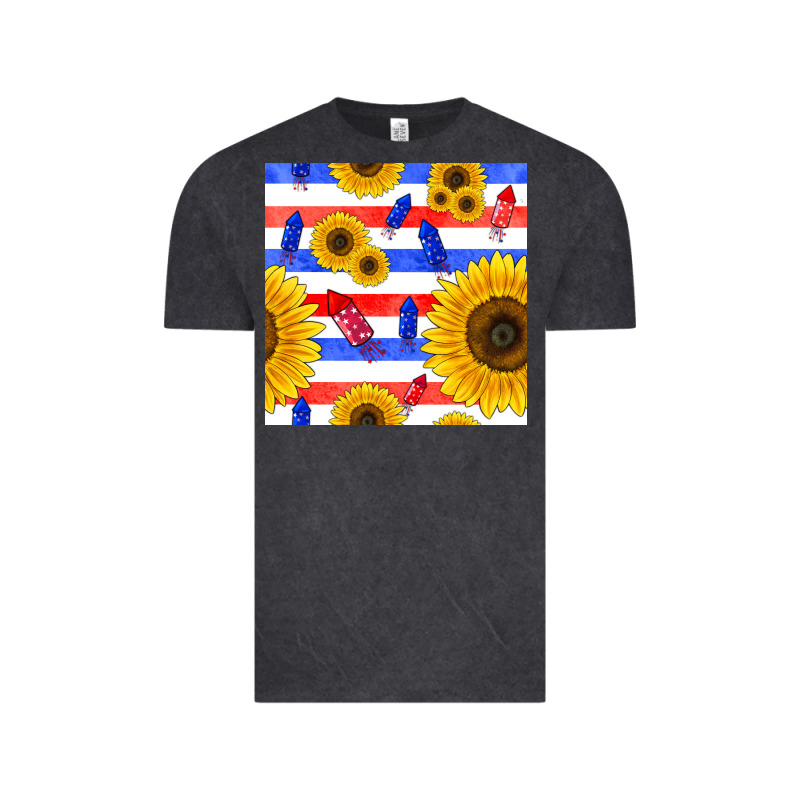 Patriotic Sunflowers Vintage Tee by BundleAndBundleShop | Teevron