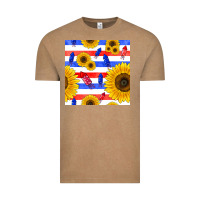 Vintage Coffee patriotic sunflowers Vintage Tee - BundleAndBundleShop