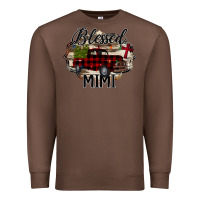 Chestnut Blessed Mimi Christmas Truck Premium Sweatshirt - Bettercallsaul