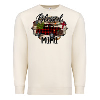 Sandshell Blessed Mimi Christmas Truck Premium Sweatshirt - Bettercallsaul