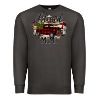 Smoke Blessed Mimi Christmas Truck Premium Sweatshirt - Bettercallsaul