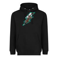 Black Horseshoe Lightning Heavyweight Hoodie - Bettercallsaul