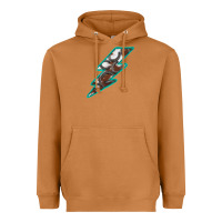 Meerkat Horseshoe Lightning Heavyweight Hoodie - Bettercallsaul