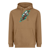 Toasted Coconut Horseshoe Lightning Heavyweight Hoodie - Bettercallsaul
