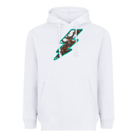 White Horseshoe Lightning Heavyweight Hoodie - Bettercallsaul