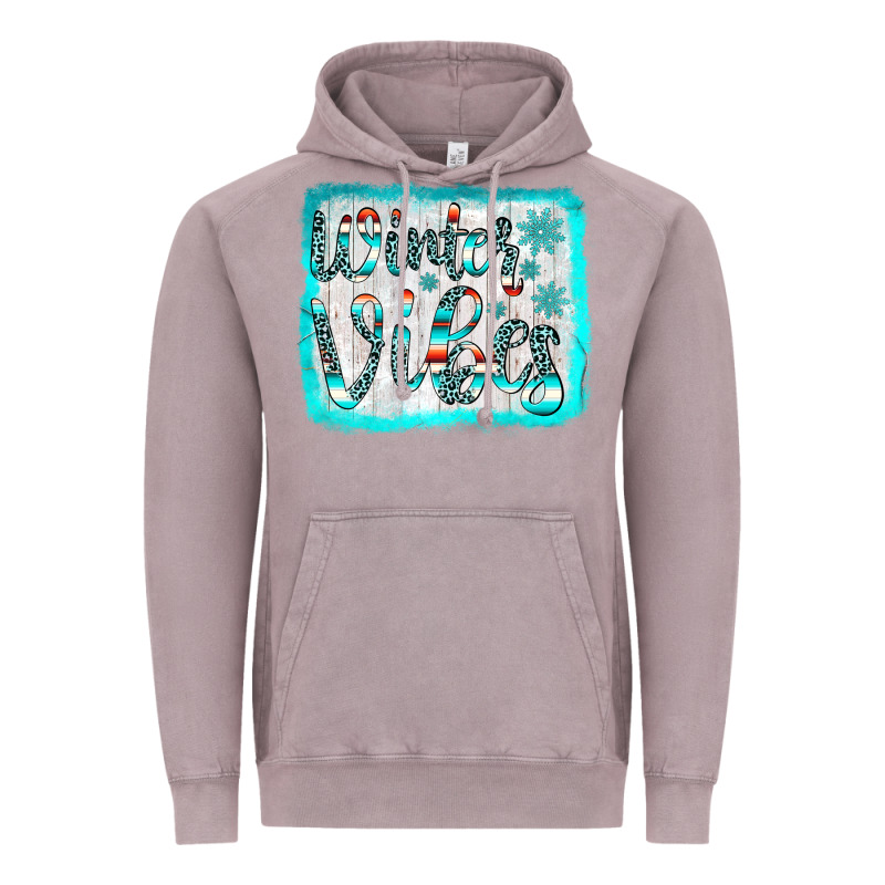 Winter Vibes Vintage Hoodie by JahusDesignShop | Teevron