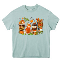 Arona fall nurse coffee cups Heavy Core Tee - texasbilliewilder