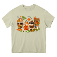 Mossy fall nurse coffee cups Heavy Core Tee - texasbilliewilder