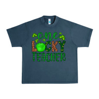 Midnight Navy one lucky teacher Urban Heavy Tee - Artiststas