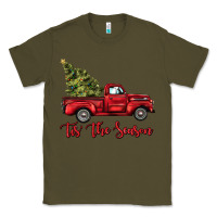Army Green tis the season Classic Tee - BarkalooDesign