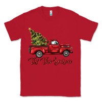Red tis the season Classic Tee - BarkalooDesign