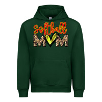 Forest Green Softball mom mother's day Urban Hoodie - HowdyJamesFarm