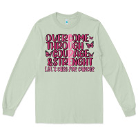 Matcha overcome through courage strength  malia Long Sleeve Tee - MaliasSmallBusiness