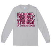 Moon Dust overcome through courage strength  malia Long Sleeve Tee - MaliasSmallBusiness