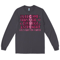 Smoke overcome through courage strength  malia Long Sleeve Tee - MaliasSmallBusiness