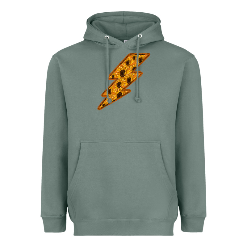 Sunflower Lightning Heavyweight Hoodie by Bettercallsaul | Teevron
